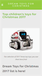 Mobile Screenshot of dreamtoysforchristmas.co.uk